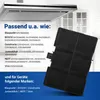Kohlefilter 2x passend wie Bosch 11026771 Aktivkohlefilter Produktbild-Vorschau 4