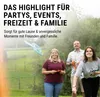 HAMMER Wurfspiel Ninja Dart mit Zielscheibe, Wurfäxten & Produktbild-Vorschau 7
