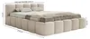Selsey Cloudy Low – Polsterbett 120x200 cm, Bouclé Olivgrün Produktbild-Vorschau 4
