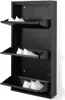 Schuhregal Billy 3, aus robustem Material, Stahl, schwarz, Produktbild-Vorschau 9