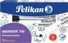 Pelikan Whiteboard-Marker 741 Rundspitze schwarz Produktbild-Vorschau 3