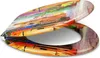 Sanfino® Premium WC Sitz "Colorful Houses" hochwertiger Produktbild-Vorschau 2