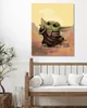 Diamondi - Diamond painting - BABY YODA, 40X50 cm, mit Produktbild-Vorschau 2