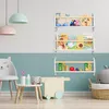 Relaxdays Bücherregal Wolke, 3er Set, Kinderbücherregal Produktbild-Vorschau 2