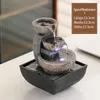 Mini Zimmerbrunnen Wasserfall 13,3×13,3×17,5 cm, Produktbild-Vorschau 6