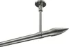 Interdeco Gardinenstange / Vorhangstange Edelstahl-Optik, Produktbild-Vorschau 1