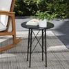 Outsunny Gartentisch. Runder Terrassentisch mit Produktbild-Vorschau 3
