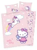 Hello Kitty Baby Bettwäsche mit Einhorn 40 x 60 und 100 x Produktbild-Vorschau 1