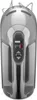 Close-up shot of the top part of a silver handheld appliance. Produktbild-Vorschau