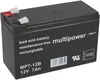 Batteria al piombo AGM Multipower MP7-12B, 12V, 7Ah, con Anteprima dell’immagine prodotto 1
