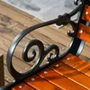 Ławka ogrodowa dwuosobowa, wykonana z aluminium żeliwnego i Podgląd zdjęcia produktu 10