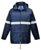 Chaqueta impermeable azul marino, talla L, modelo F440GL Vista previa de la imagen del producto 4