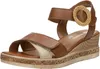 Remonte Sandalen Plat  Sandalen Plat - Cognac - Maat 37 Voir les images du produit 2
