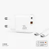 Schnellladegerät USB-C + USB-A Dual Netzteil Universal mit Produktbild-Vorschau 1