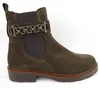 Gabor Velour Stiefelette Braun in Gr. 38.5 Produktbild-Vorschau 1