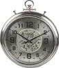 Formano XXL Wanduhr Silver 52x60cm Metall Uhr mit Produktbild-Vorschau 3