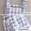 Damen Schürze Kochschürze Küchenschürze mit Taschen Gute Produktbild-Vorschau 3