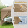 ALIGHTUP Pavillon pliable 3x3 m Pavillon de jardin avec 4 Voir les images du produit 8