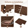 Izrielar 77 Stück Balkonfliesen Klicksystem 30x30 cm – Produktbild-Vorschau 6