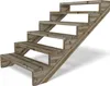 Terrassentreppe Kiefer kesseldruckimprägniert Treppe mit Produktbild-Vorschau 1