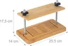 Relaxdays Tofupresse, Bambus, Edelstahl, HxBxT: 17,5 x 25,5 Produktbild-Vorschau 4
