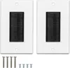 kwmobile 2x Kabeldurchführung mit Bürste für Wand - US Produktbild-Vorschau 5