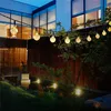Solárna LED reťaz 9,5 m 50 retro žiaroviek teplá biela Náhľad obrázku produktu 11