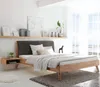 HASENA Bett Simone 25 Eiche bianco Polsterkopfteil smoke Produktbild-Vorschau 2
