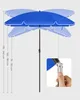 SONGMICS Sonnenschirm Ø 200 cm UPF 50+ mit Tragetasche Produktbild-Vorschau 7