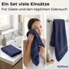Komfortec 12er Gästehandtücher Set 30x50 cm, 100% Produktbild-Vorschau 6