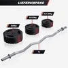 GORILLA SPORTS® Hantelset - 25 kg, SZ Curlstange 120 cm, Produktbild-Vorschau 4