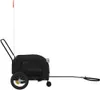 vidaXL Fahrradanhänger Hunde Schwarz Oxford-Gewebe und Produktbild-Vorschau 5