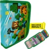 itenga Schüler-Etui Mäppchen Blockgame Pixel 28 teilig Produktbild-Vorschau 1
