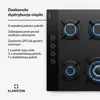 Płyta gazowa Klarstein Goldflame Nano, 4 palniki mosiężne, Podgląd zdjęcia produktu 3