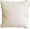Kissen-Bezug Blumen Spitze woll-weiß floral 40x40 cm Produktbild-Vorschau 1