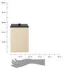 TENDANCE | Kosmetikeimer - Badeimer - beige - 8L - Bad Produktbild-Vorschau 5