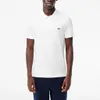 Lacoste L1212 Short Sleeved Ribbed Collar S Couleur Blanc Voir les images du produit 1