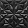 DECCART | Panneaux muraux 3D Onyx Noir | Panneaux muraux Voir les images du produit 1