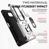A disassembled phone case with feature callouts. Produktbild-Vorschau