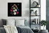 MuchoWow® Poster Blumen - Schmetterling - Stilleben 75x75 Produktbild-Vorschau 4