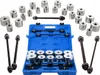 A set of automotive tools, specifically a silent block puller and installer kit, laid out on a white background. Náhled obrázku produktu