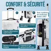 MONZANA Valise Rigide 66L Soute Moyenne Femme – Coque ABS Voir les images du produit 5