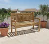 Lesli Living Teak Landhausbank Hastings 130 cm Produktbild-Vorschau 10