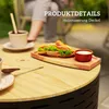 Outsunny 3-in-1 Feuerschale Ø60 x 39cm aus Edelstahl Produktbild-Vorschau 8