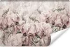 Muralo Vlies Selbstklebende Fototapete PFINGSTROSEN Blumen Produktbild-Vorschau 1