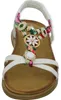 Sportliche Sandalette bis 30mm Sohlenhöhe B718-2-WH Produktbild-Vorschau 7