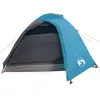 vidaXL Tente de camping dôme 4 personnes bleue étanche à Voir les images du produit 5