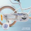 Vélo enfant 16 pouces 4-6 ans Vélo fleur bleu Sun Baby Voir les images du produit 6