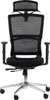 Drehbarer ergonomischer Bürostuhl TRENT, Chromgestell, Produktbild-Vorschau 1