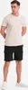 Ombre Clothing Pantaloncini di tela da uomo Ramiro nero XL Anteprima dell’immagine prodotto 4